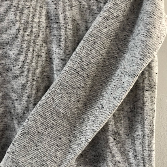 Banana Republic Heathered Grey Long Sleeve with Elbow Pad Stitching - Picture 4 of 4